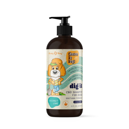 Chosen By Dogs Dig It Soothing Anti-Itch CBD Shampoo